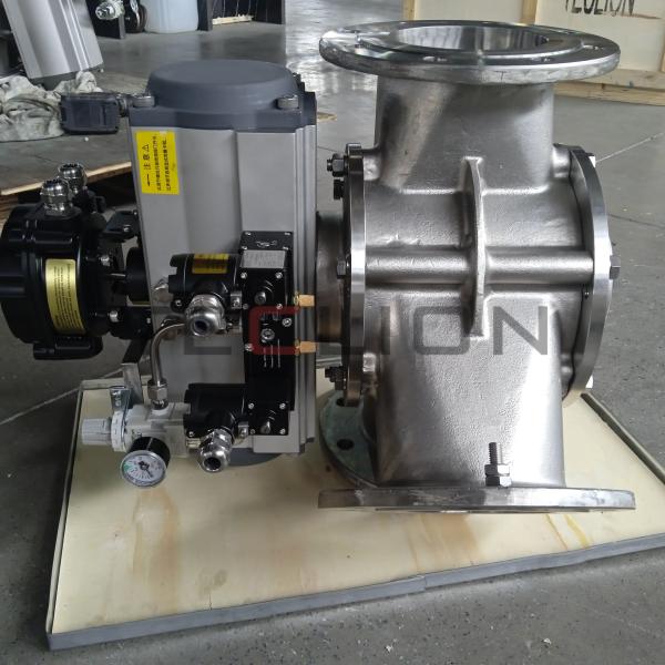 Conventional Configuration Standard Stainless Steel Pneumatic Diverter Valve