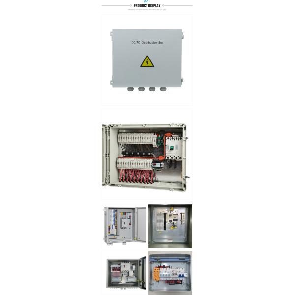 22 in 3out 500vdc Solar Pv String Longmax Combiner Box with 10A Rated Current Fuse