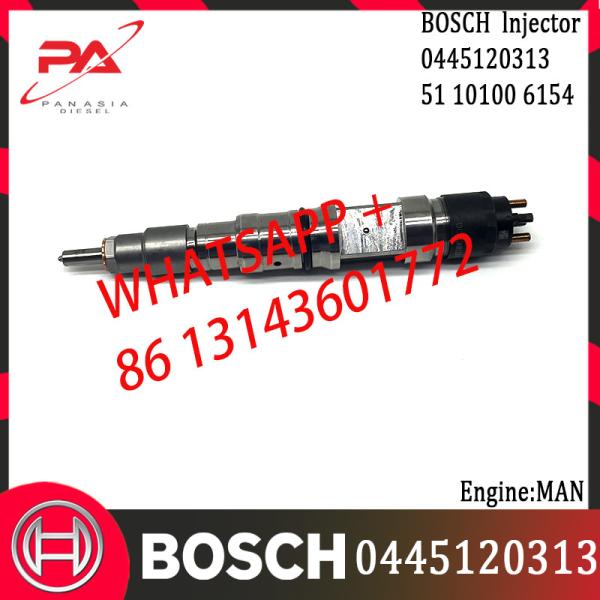 Injetor comum diesel original 0445120312 do trilho 0445120313 0445120313 0445120315 0445120316 para o HOMEM 51101006154