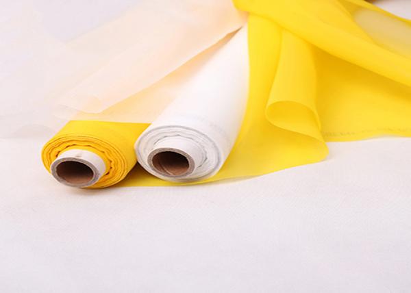 Factory Price 100T-48W Yellow Polyester Wire Mesh For Glass Printing