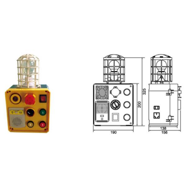 Коробка осмотра ISO9001 Certificatedlift, коробка осмотра лифта, подъем распределительного ящика/части подъема запасные