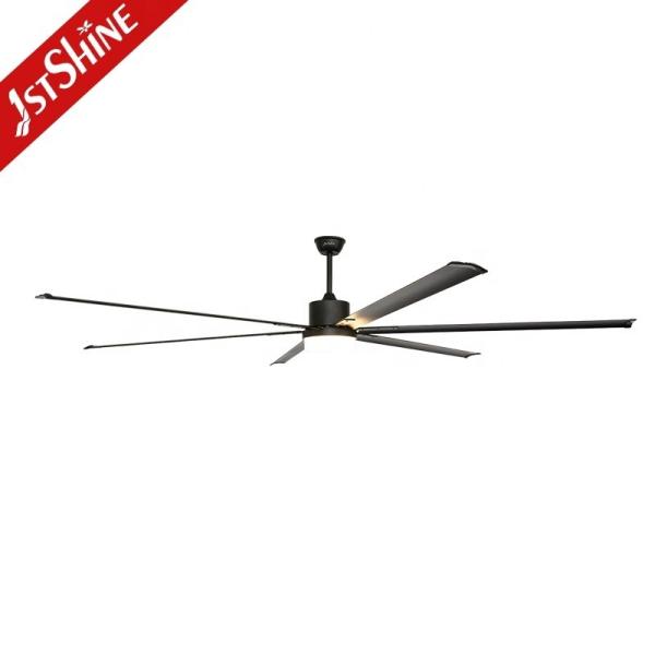Home Hotel Office 100 polegadas ventilador de teto com lâmpada LED e controle remoto de 1stshine