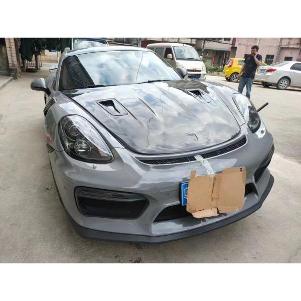 Carbon Fiber Products for Porsche 981 Boxster Carbon Fiber Hood 981 Carbon Fiber Engine Hatch Cover 2013-2015