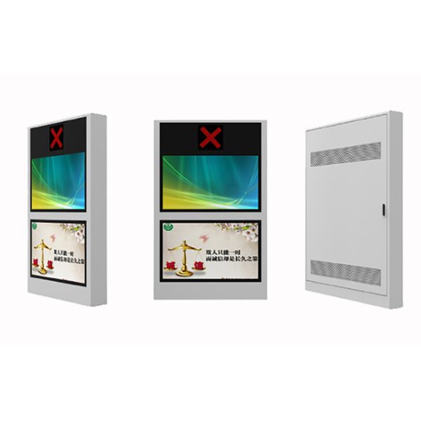 75 inch stable and reliable vertical outdoor lcd advertising display with LED light box