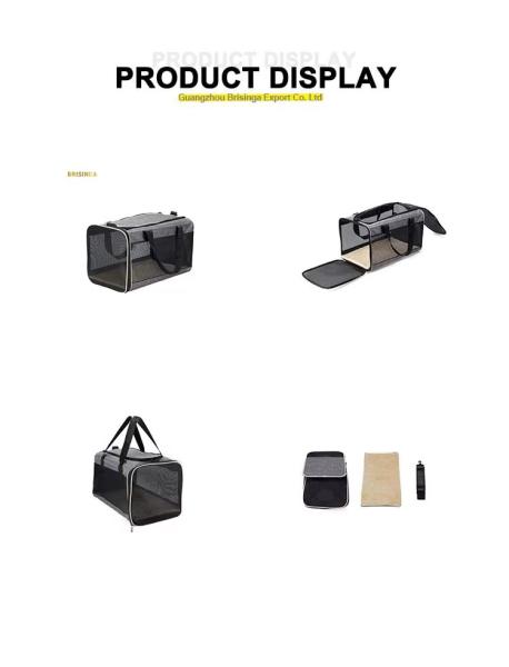 Unisex Pet Carrier Bag Customized Dog Carrier Handbags Airline Approved