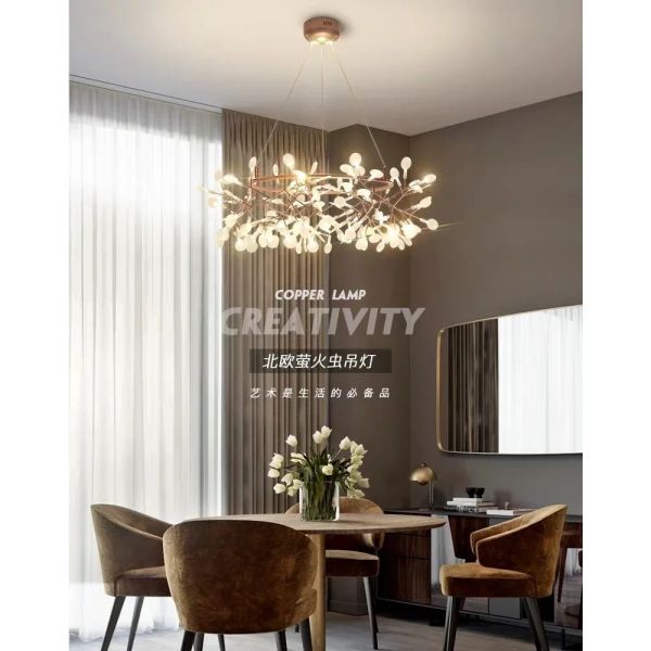 Heracleum chandelier Firefly LED lamp  Heracleum III Pendant（WH-AP-613）