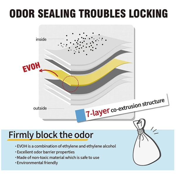 Любимца пеленок младенца барьера PE PE EVOH сумки высокого ненужные