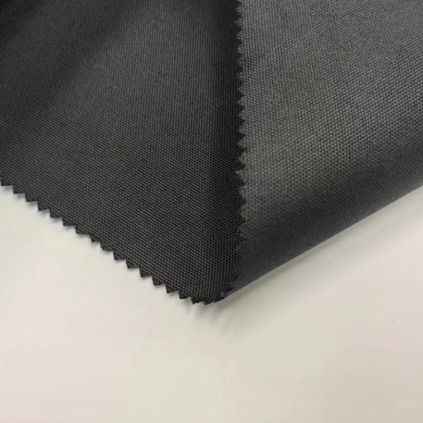 Black 300D Polyester Oxford Fabric 600D PU coated Mildew Resistant Flame Retardant Material
