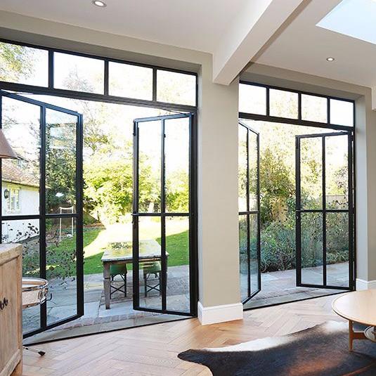 TS8390 Insulated Glass 2mm Aluminum Casement Door