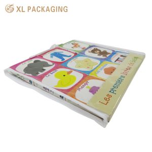 Custom Children Board Book with 1.5–3mm Thick Rigid Paperboard, Non-Toxic Soy Ink, and Tear-Resistant Pages