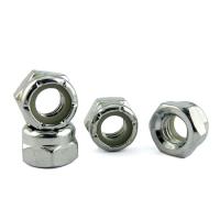 Noix de nyloc non normalisée DIN 985 m4 m6 m8 m10 m12 en acier inoxydable 304 316