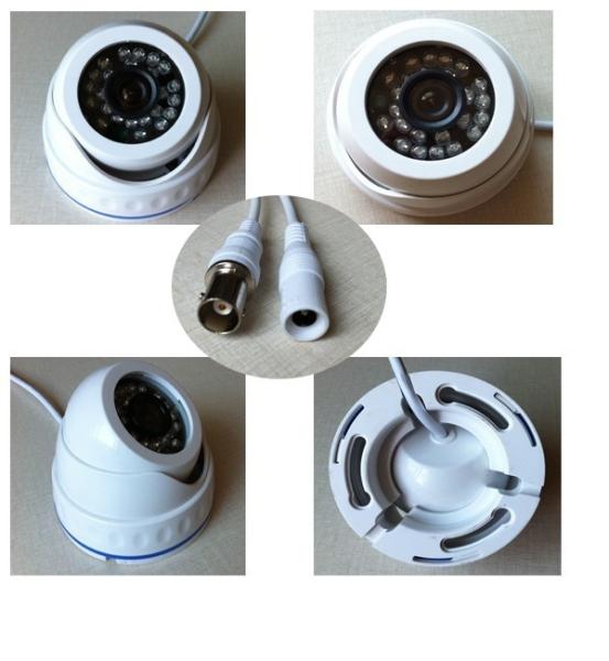 HD 4CH 720P Indoor Dome Camera and DVR System 1080N CCTV Camera Kit 4 Channel