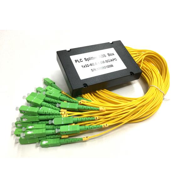 1:32 SM G652D ABS Module Passive 1x32 Fiber Optic PLC Splitter