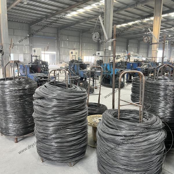 Diameter 1.9mm Dry Cleaner Wire Hangers  Low Carbon Steel Powder Coating