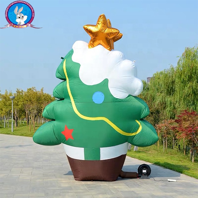 Hot Sale Giant Custom Inflatable Christmas Tree for Events Advertising From China Factory