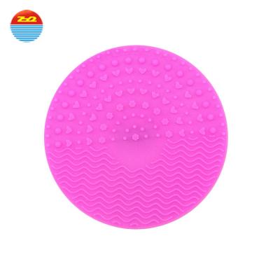 Make Up Facial Cleansing Silicone Eco Scrubber Waterproof Dish Cleaning Brush with Sucker For Skin Exfoliation