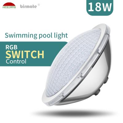 520lm AC12V IP68 PAR56 18W LED Swimming Pool Lighting