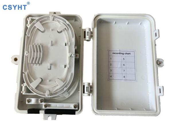 Optical Fiber Splitter Box Access Terminal Box 4 Cores  ODP FTTH Distribution Box For FTTH Drop Cable