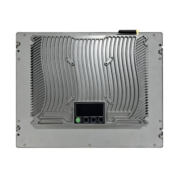 Monitor industrial con pantalla táctil capacitiva LCD impermeable montado en pared/VESA de 15,6 pulgadas de alto brillo, 1000 nits