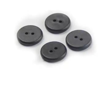 PPS Round Button Wearable NFC RFID Laundry Tag label For Clothing