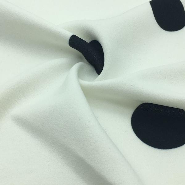 94%Polyester Spandex 280GSM Scuba Crepe with Print