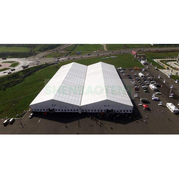 Large Aluminium Clear Span Tent Unobstructed Temporary Exhibition Hall