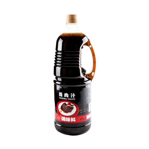 Non-Additive Teriyaki Sauce 1.8L Chinese Brown Seasoning for BBQ and Sushi
