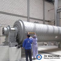 Точильщик мельницы шарика доломита 1.2x4.5 переработки минерального сырья