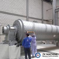 Escala durável de moedura da aplicação da máquina do moinho de bola do de alta capacidade grande