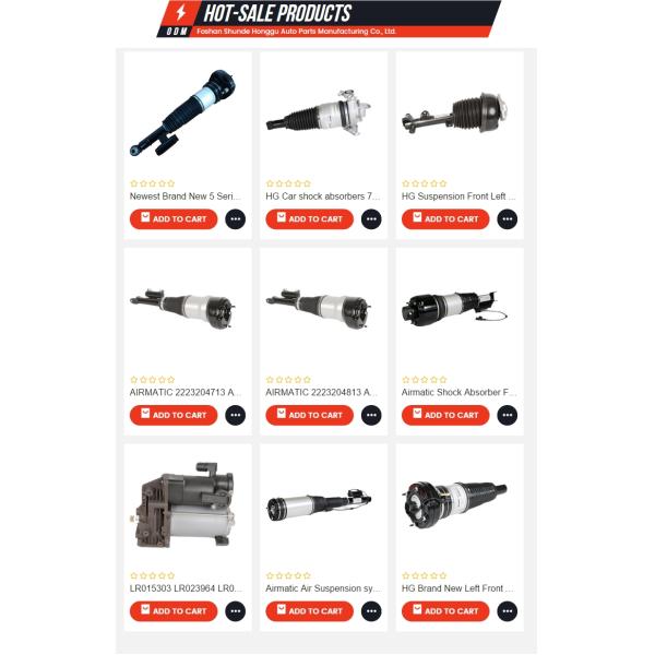 Airmatic Air Suspension systems car Shocks Absorber W220 Rear Air Shocks Absorbers 2203205013