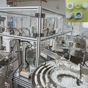 Stable Operation Accurate Positioning For Automated Milk Cap Helicap Assembly Machine