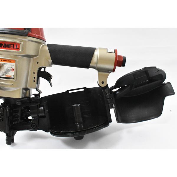 Automatic Manual Coil Nail Gun CN55 335mmX130mmX295mm For Pallet / Drums