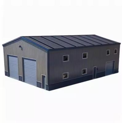 Prefabricated Steel Structures Building Hurricane Proof Large Span Steel Structure Workshop