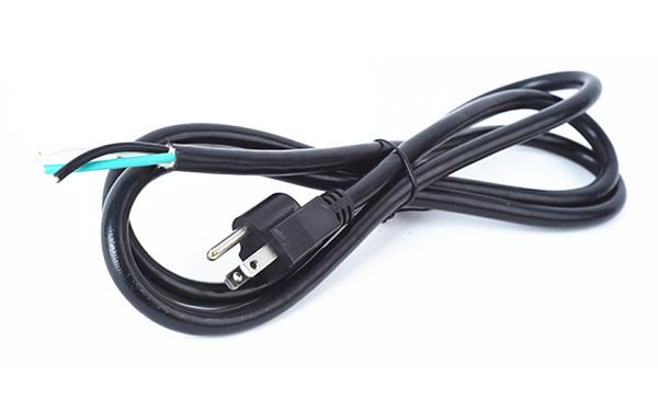 Best American UL 3 pin power cord without stopper 10A rated  0.5m1.5m3m5m and so on