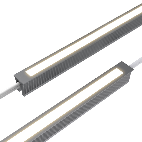 12V/24V 8W/M CRI90+ Under Cabinet Embedded LED Strip Light 15° Oblique And Direct Illumination