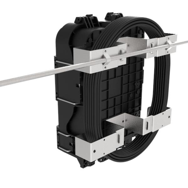 Pre-connectorized Optical Fiber Cable Distribution Box  GFS-8SX-2 IP65 319.3*200*97.5mm 1* 8 PLC Splitter,HW Adapter