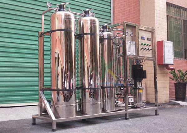 1000LPH SS Automatic RO System Water Treatment Plant  For Mineral Drinking Water