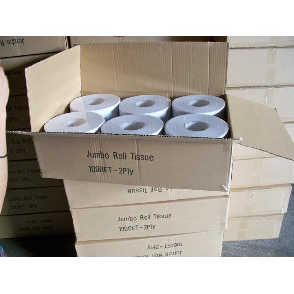 Recycle Jumbo Roll Toilet Tissue Paper Bath Tissue 2 Ply 2000ft/12 6 Per Case