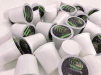 0.6Mpa Straght Line Coffee Capsule Filling Machine With Top Rim Clean Station