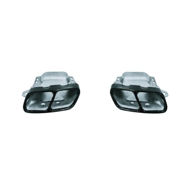 304 Stainless Carbon Fiber Exhaust Tip for Benz A Class OEM Yes Custom Logo Accepted