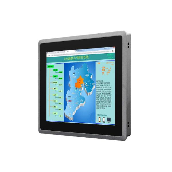 Computadora de pantalla táctil industrial con carcasa de aleación completa de aluminio