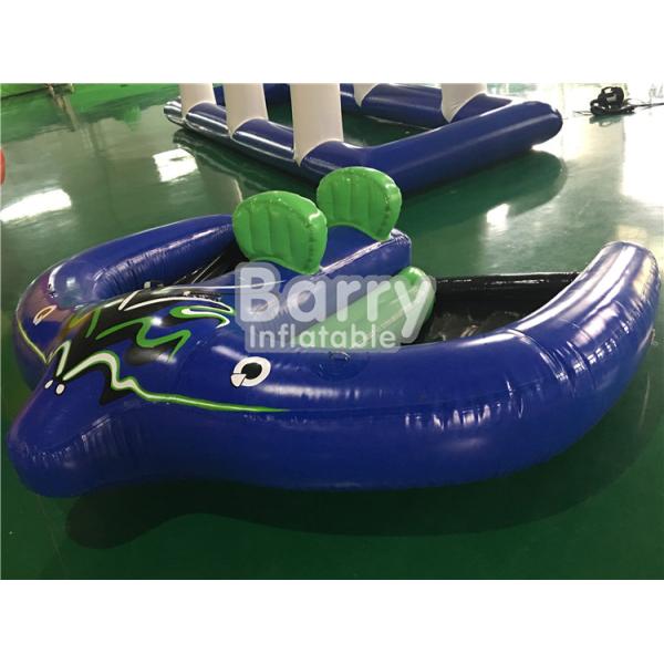 0.9mm PVC Tarpaulin Inflatable Flying Manta Ray / Fly Fish Blow Up Water Park