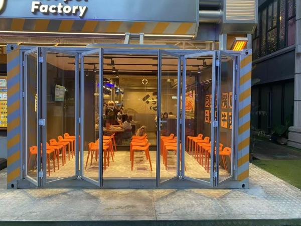 folding window aluminum balcony vertucal