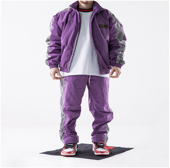 Custom men fashion high quality spring or summer tracksuit st