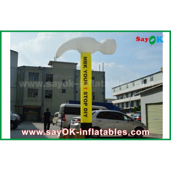 Air Tube Dancer Customized Inflatable Air Dancer / Inflatable Axe For Advertisement