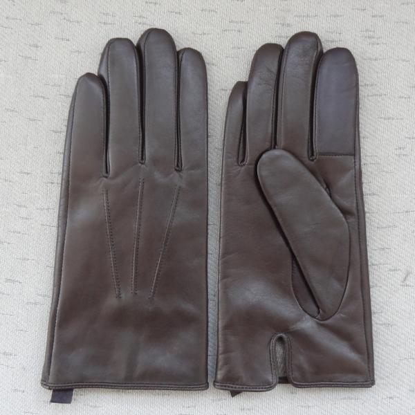 New design leather touch screen gloves