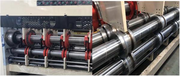 High Speed Printing Slotting Machine With Stacker , Printer Slotter Machine
