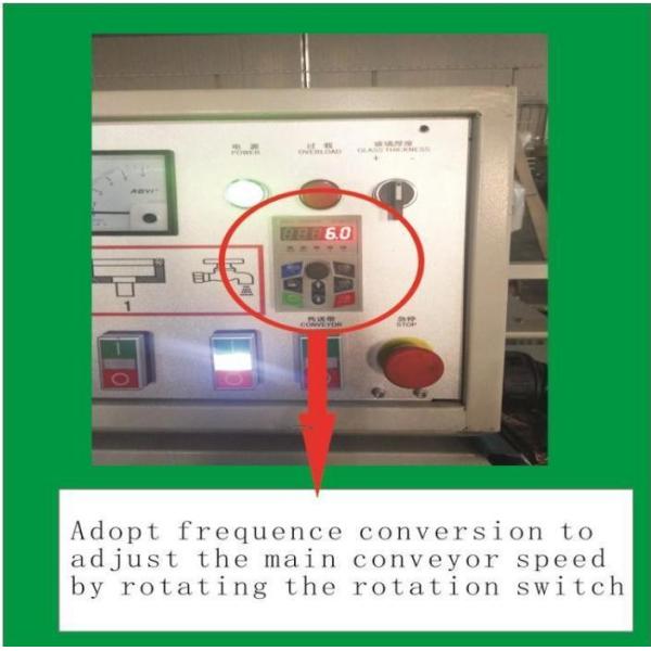 ST-261E Nine Motors Glass Straight Line Beveling Machine for Glass Beveling Equipment