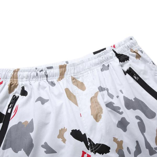 Summer new cotton casual shorts men's sports breathable beach pants