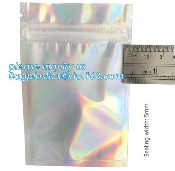 Food grade moisture waterproof aluminum foil k bag packaging bags for mask packing, dried seafood K bag